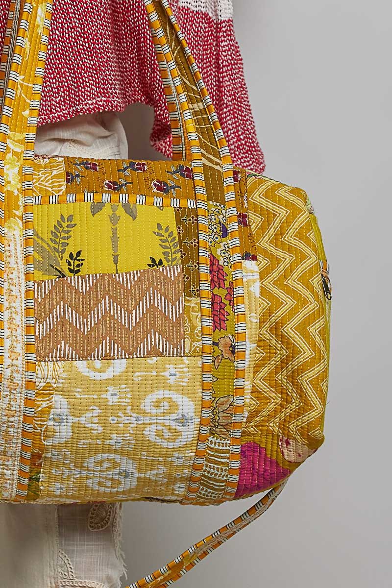 Faraway Quilted Patchwork Weekender - Westly