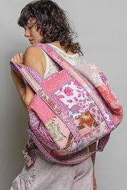 Faraway Quilted Patchwork Weekender - Westly
