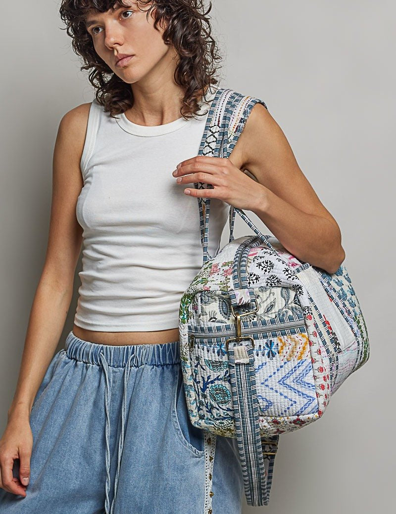 Faraway Quilted Patchwork Weekender - Westly