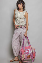 Faraway Quilted Patchwork Weekender - Westly