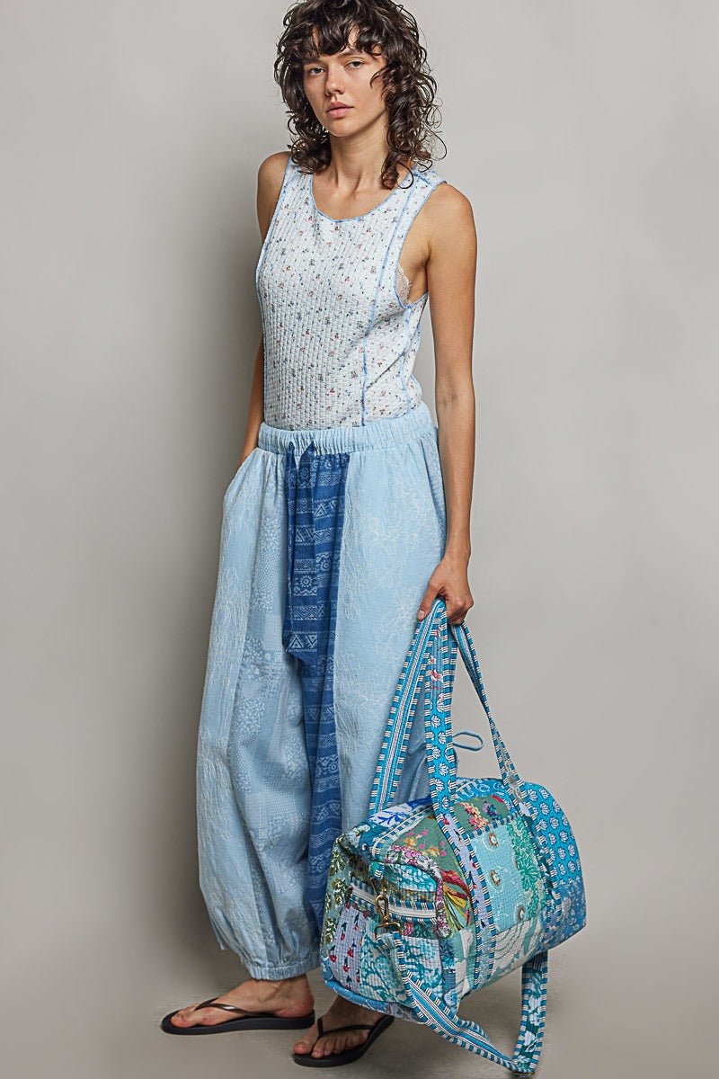 Faraway Quilted Patchwork Weekender - Westly