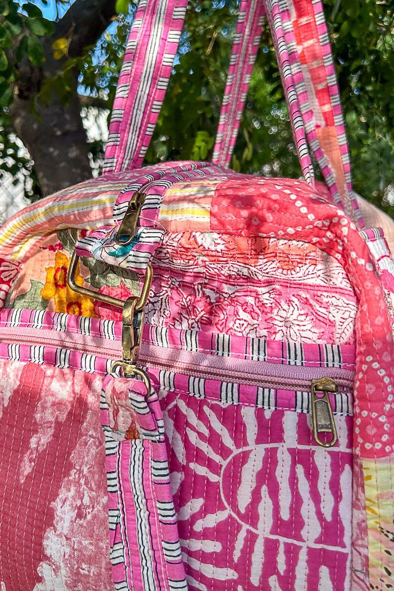 Faraway Quilted Patchwork Weekender - Westly
