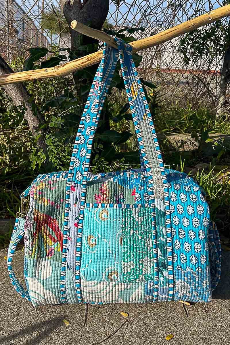 Faraway Quilted Patchwork Weekender - Westly