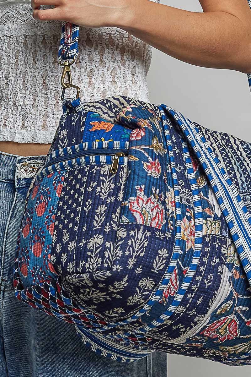 Faraway Quilted Patchwork Weekender - Westly
