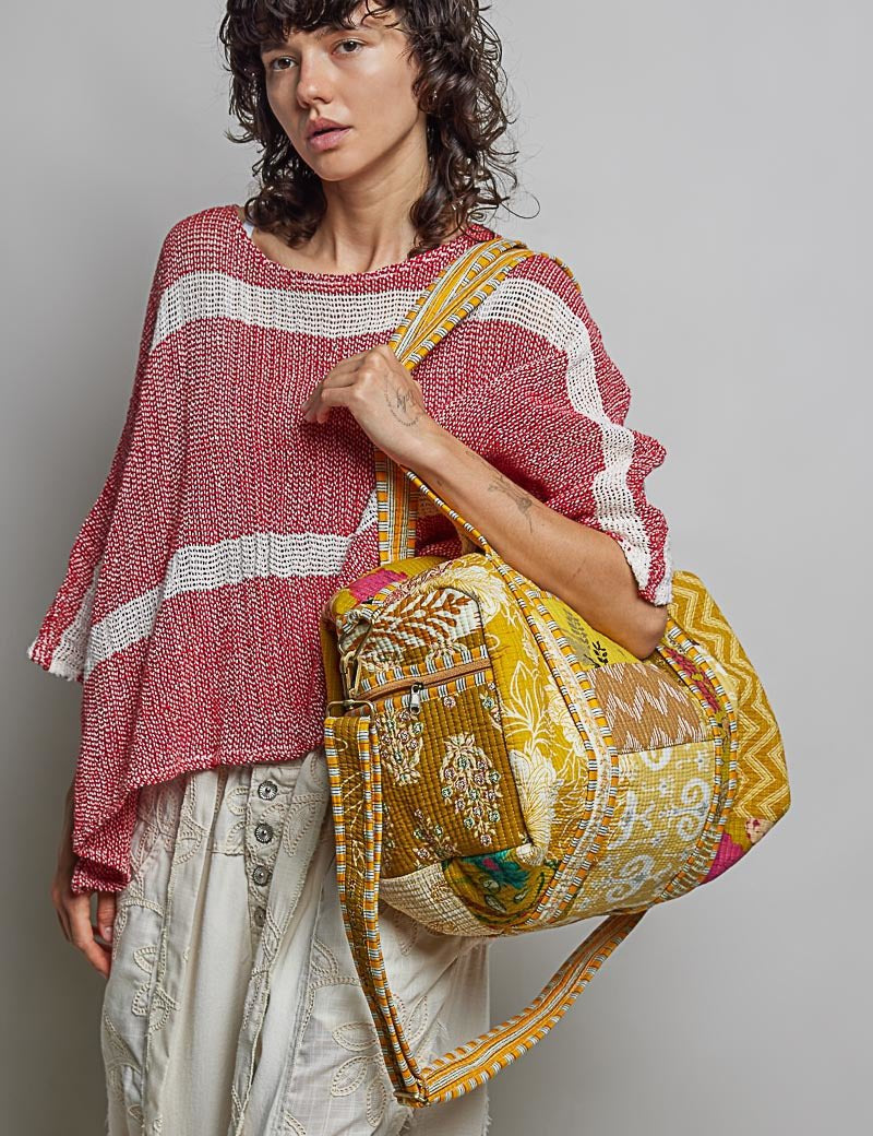 Faraway Quilted Patchwork Weekender - Westly