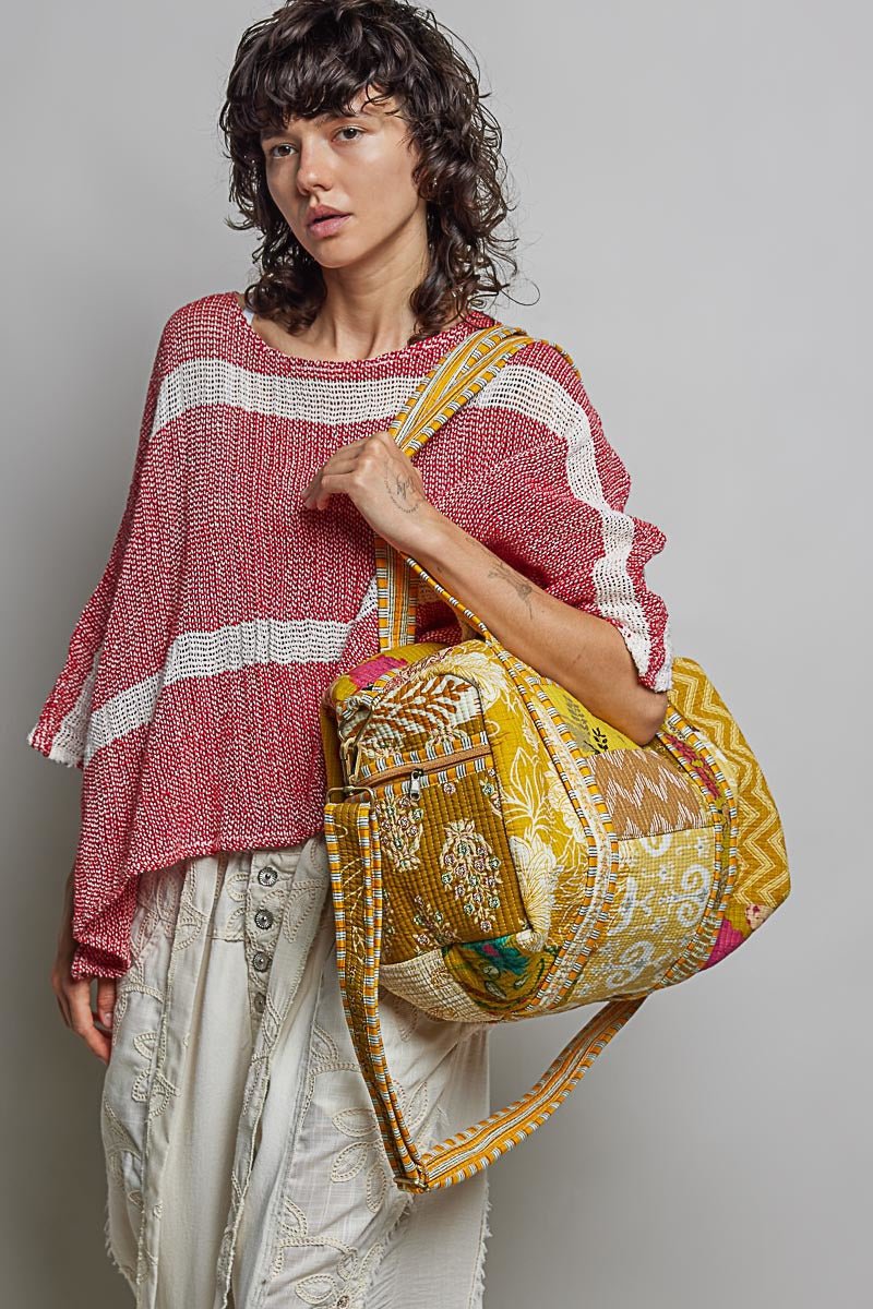 Faraway Quilted Patchwork Weekender - Westly