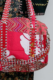 Faraway Quilted Patchwork Weekender - Westly