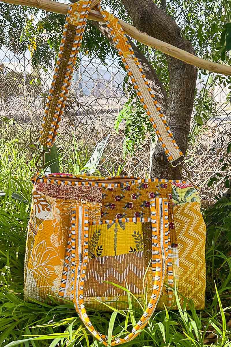 Faraway Quilted Patchwork Weekender - Westly