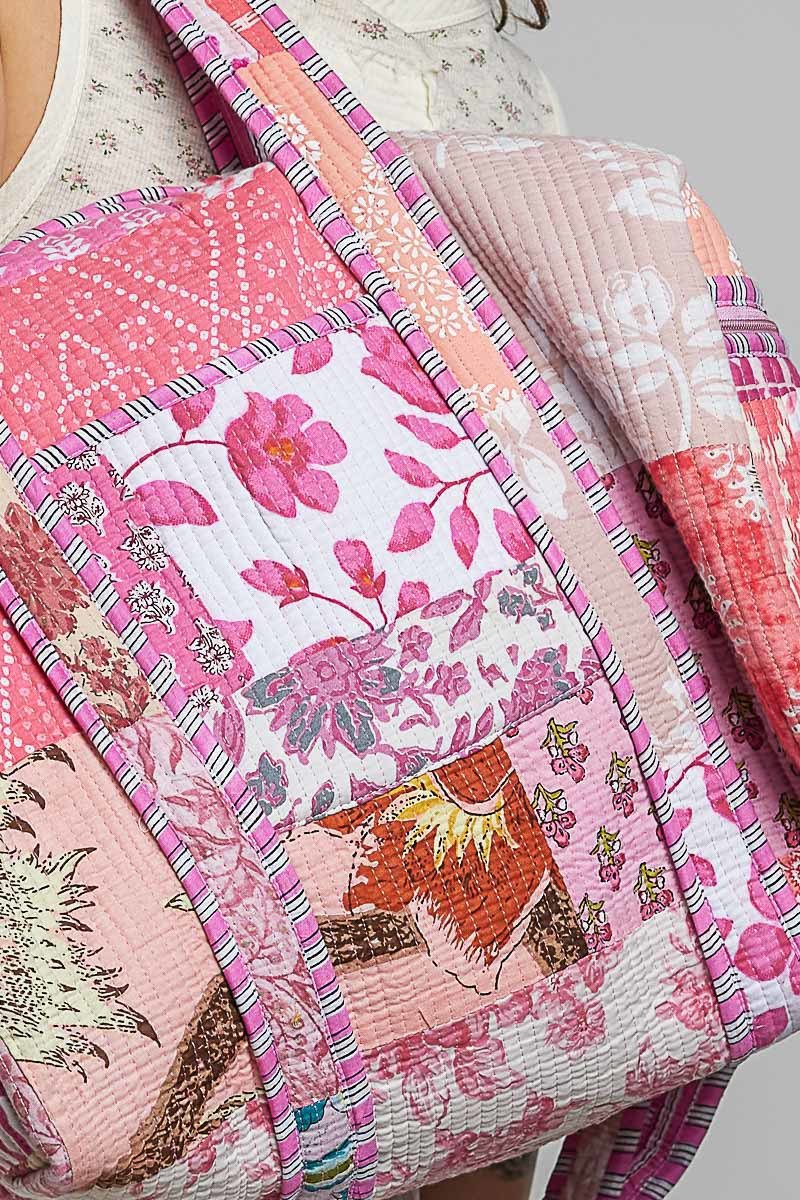 Faraway Quilted Patchwork Weekender - Westly