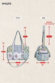 Faraway Quilted Patchwork Weekender - Westly