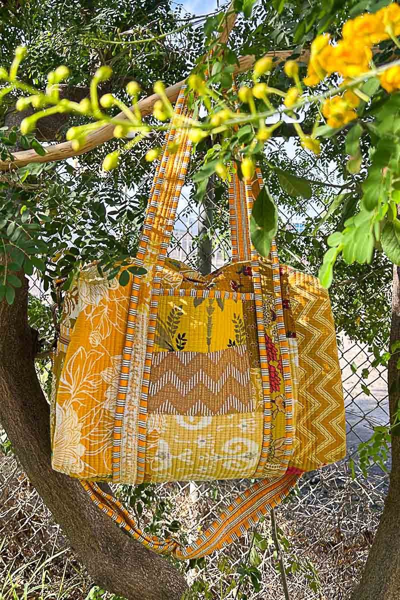 Faraway Quilted Patchwork Weekender - Westly
