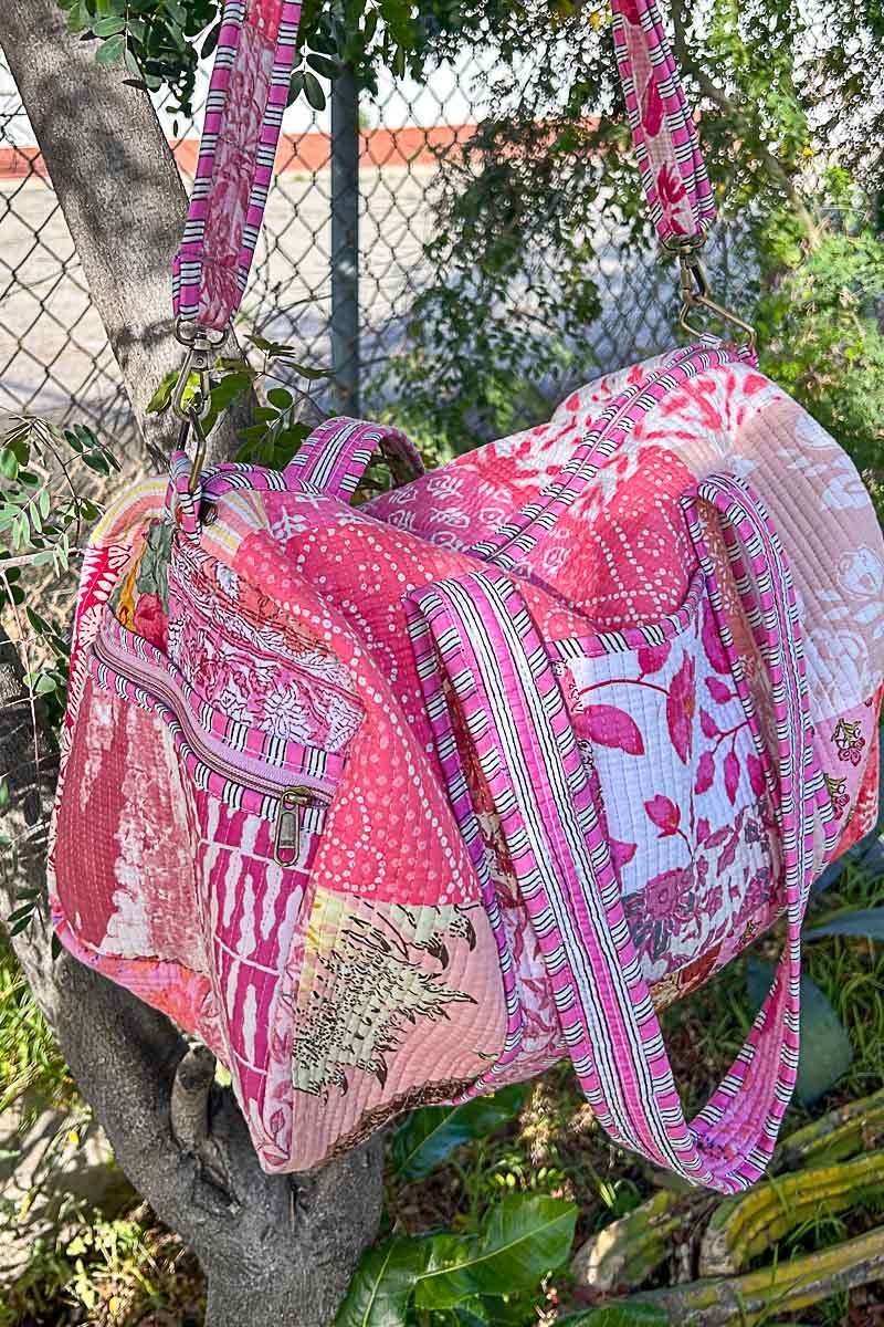 Faraway Quilted Patchwork Weekender - Westly
