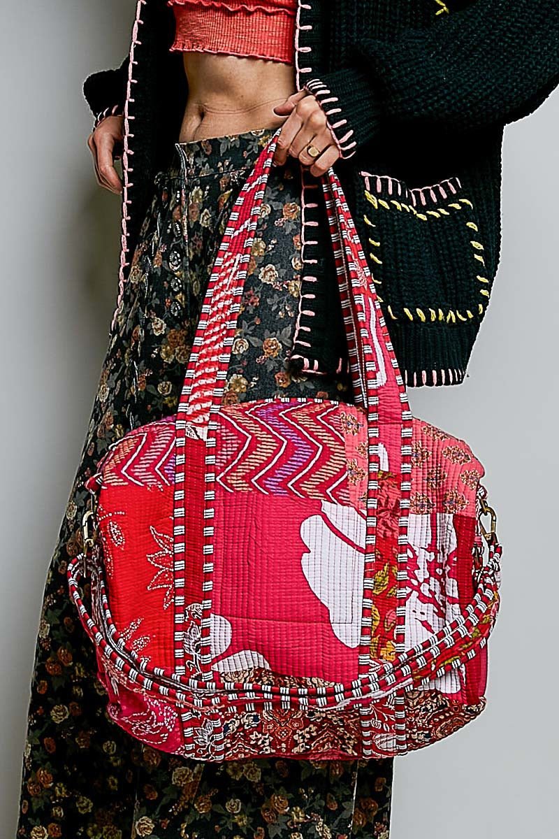 Faraway Quilted Patchwork Weekender - Westly
