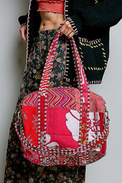 Faraway Quilted Patchwork Weekender - Westly