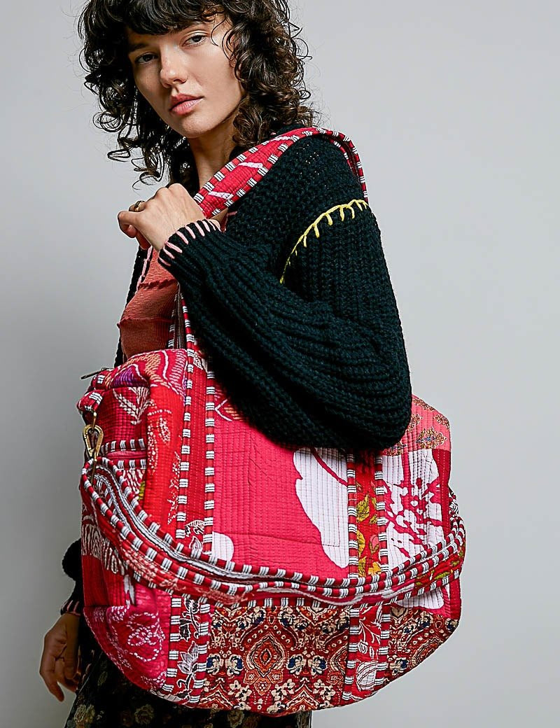 Faraway Quilted Patchwork Weekender - Westly