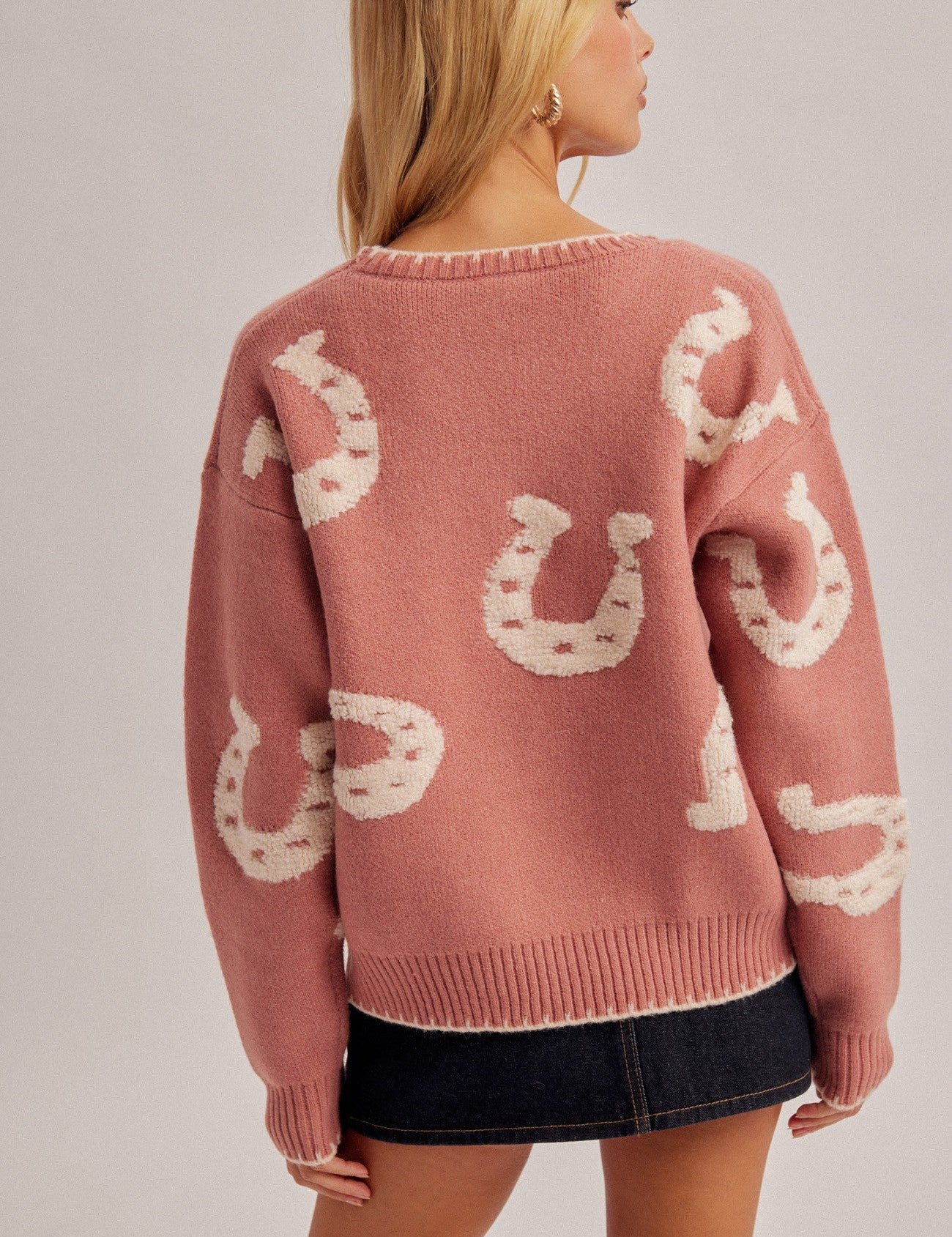 Farrier Horseshoe Jacquard Sweater - Westly
