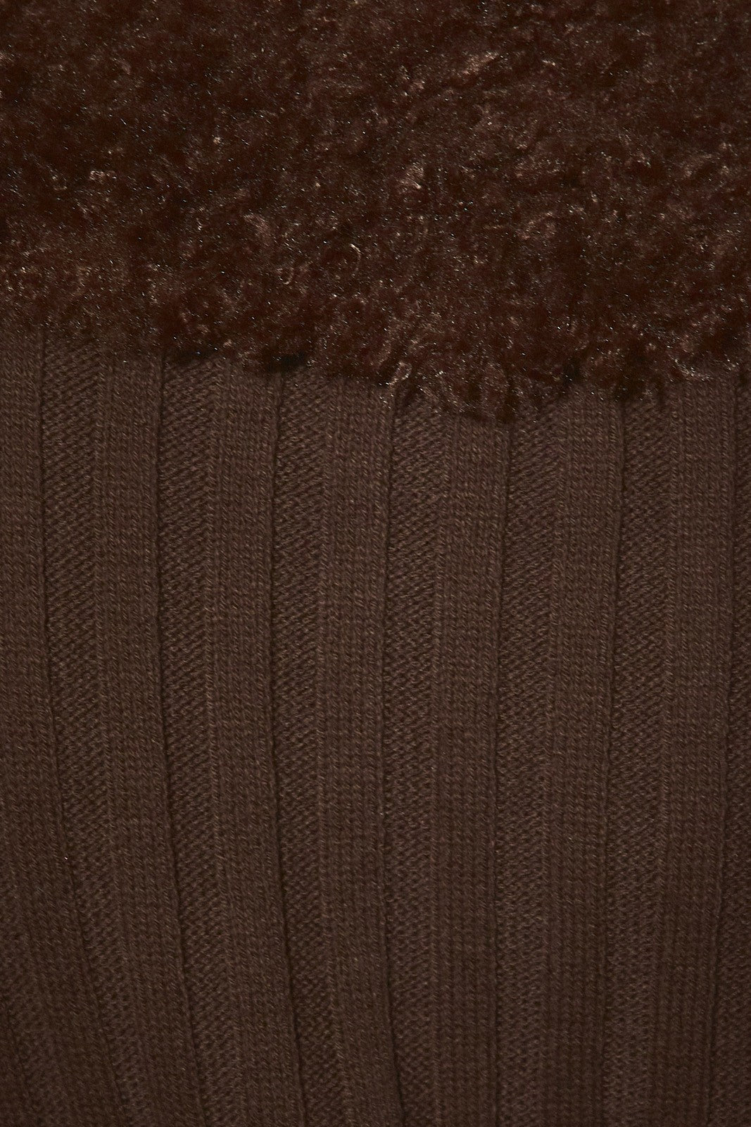 Faux Romance Faux Fur Trim Knit Cardigan - Westly