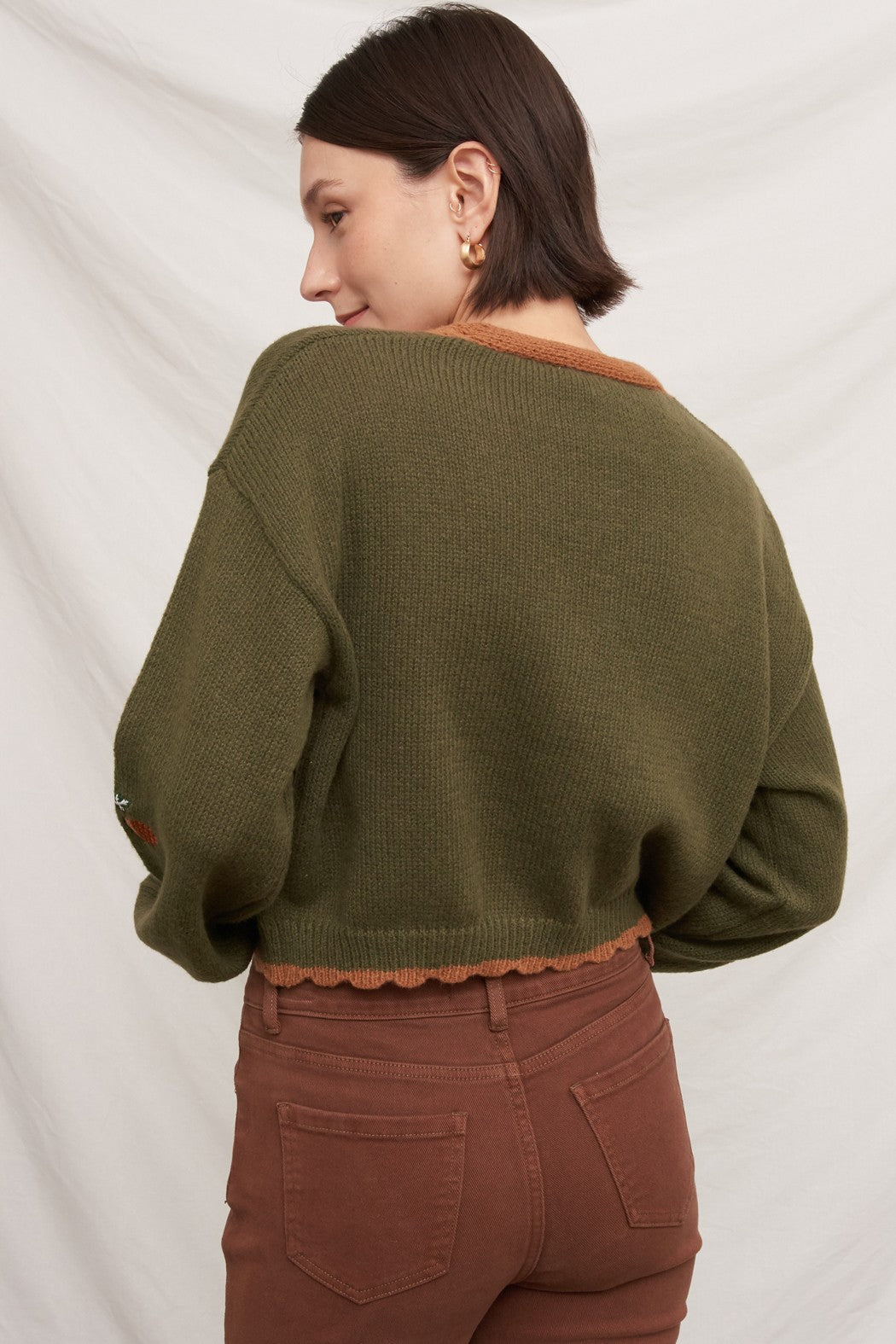 Fenwick Embroidered Fox Cardigan - Westly