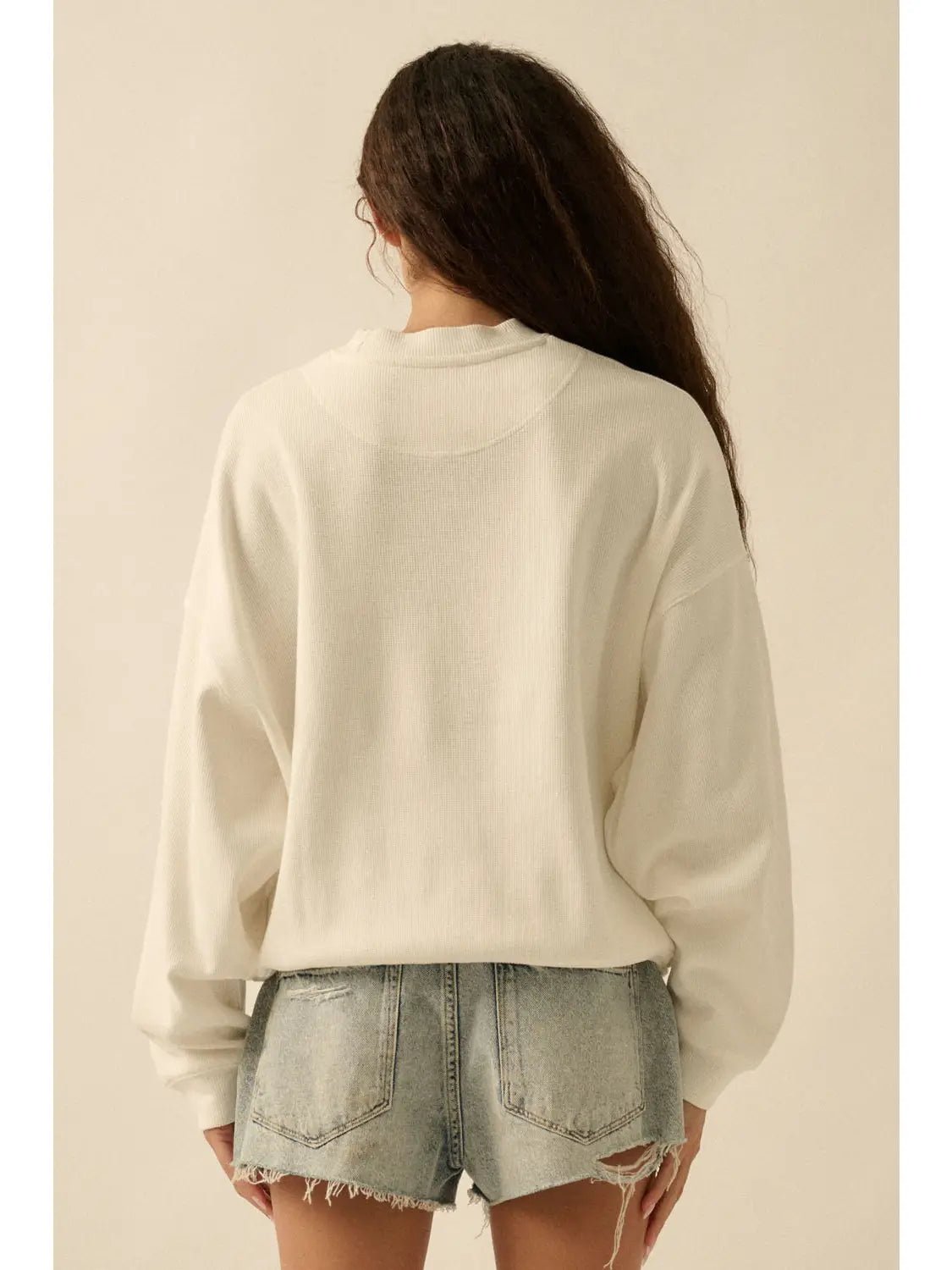 Field Notes Oversized Thermal Graphic Top - Westly