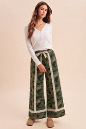 Field Romance Lace Trim Camo Pants in Camouflage - product photo 4