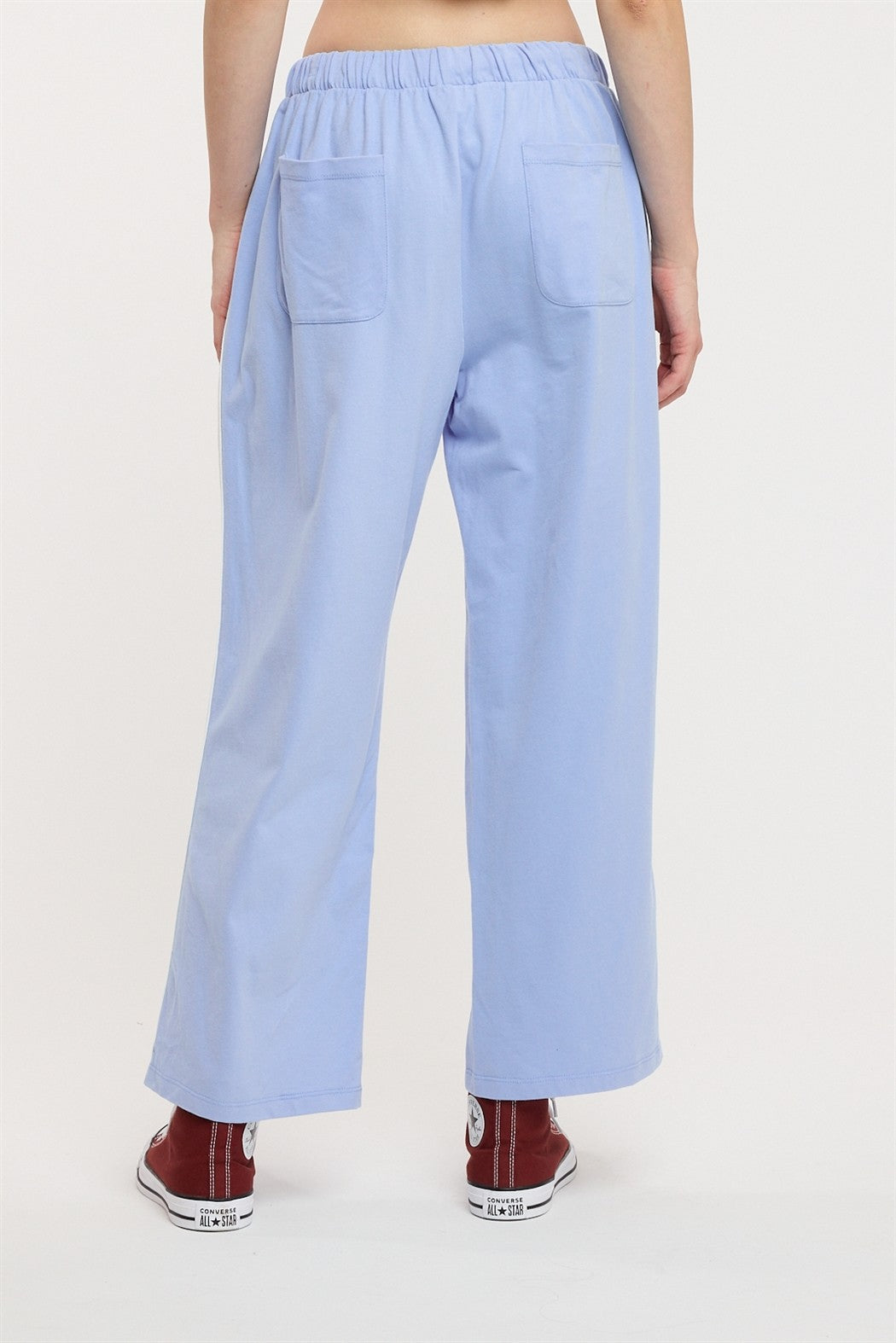 Fieldcrest Contrast Stripe Pants - Sky White