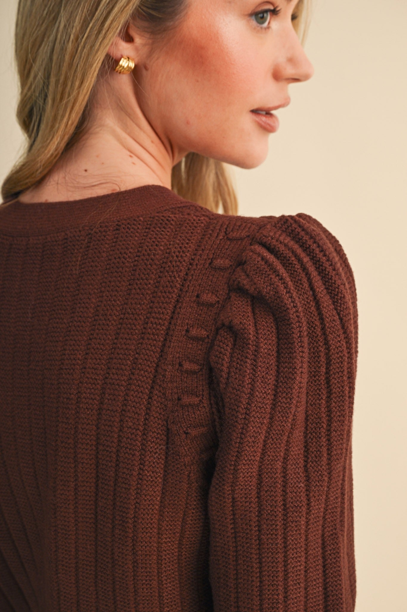 Fifth Avenue Bobble Knit Cardigan - Westly