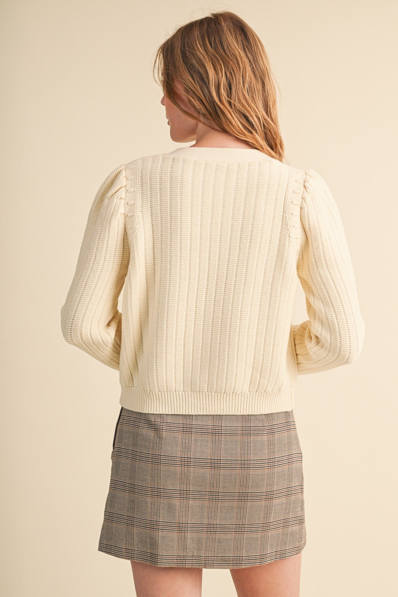 Fifth Avenue Bobble Knit Cardigan - Westly