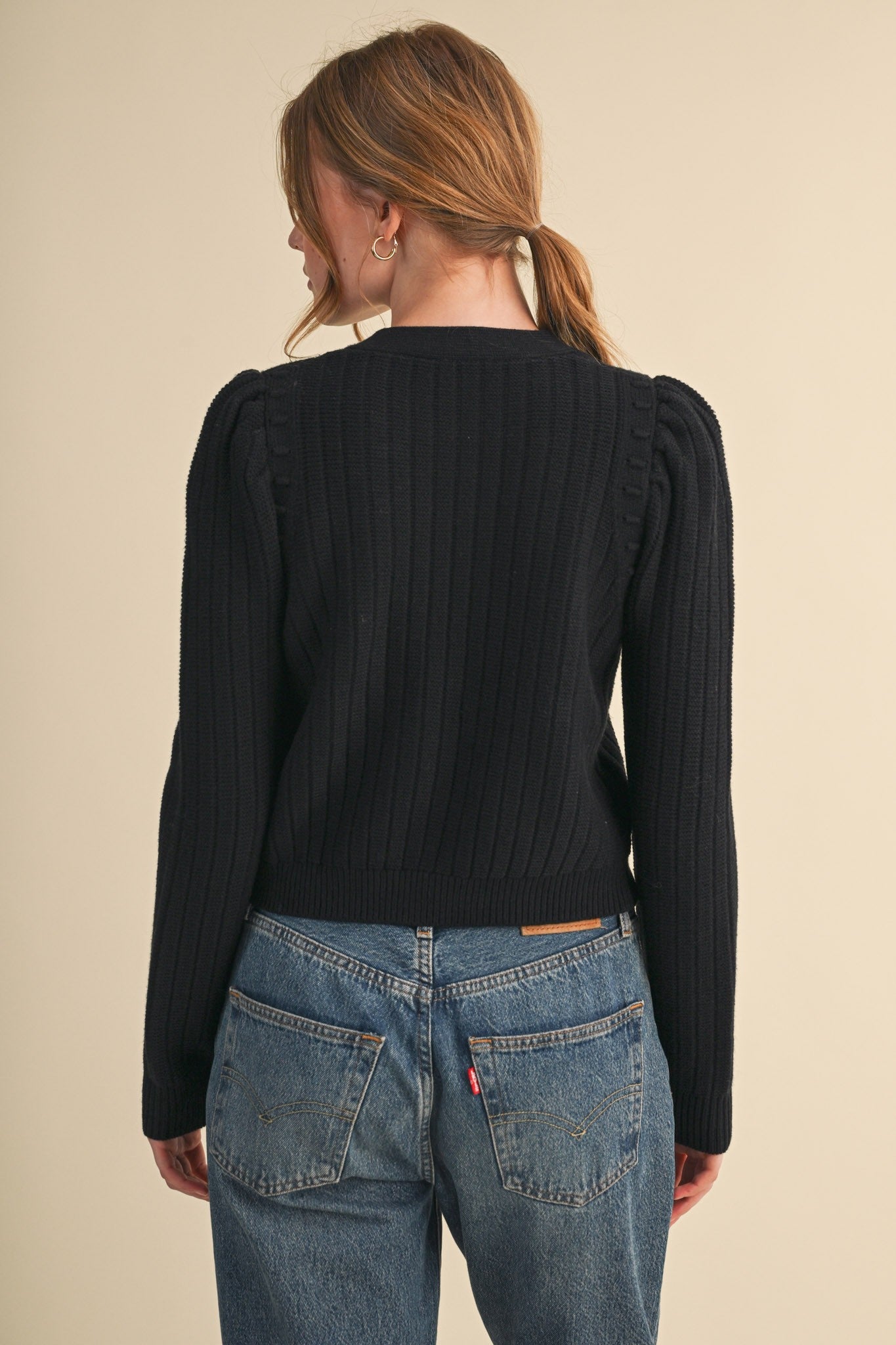 Fifth Avenue Bobble Knit Cardigan - Westly