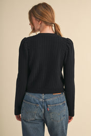 Fifth Avenue Bobble Knit Cardigan - Westly