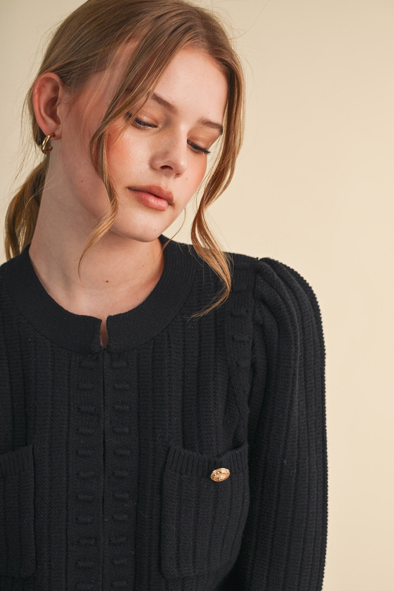 Fifth Avenue Bobble Knit Cardigan - Westly