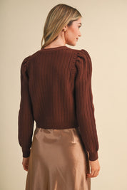 Fifth Avenue Bobble Knit Cardigan - Westly
