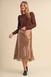 Fifth Avenue Bobble Knit Cardigan - Westly