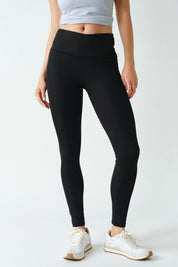 Fine Line Ribbed Jacquard Leggings - Westly