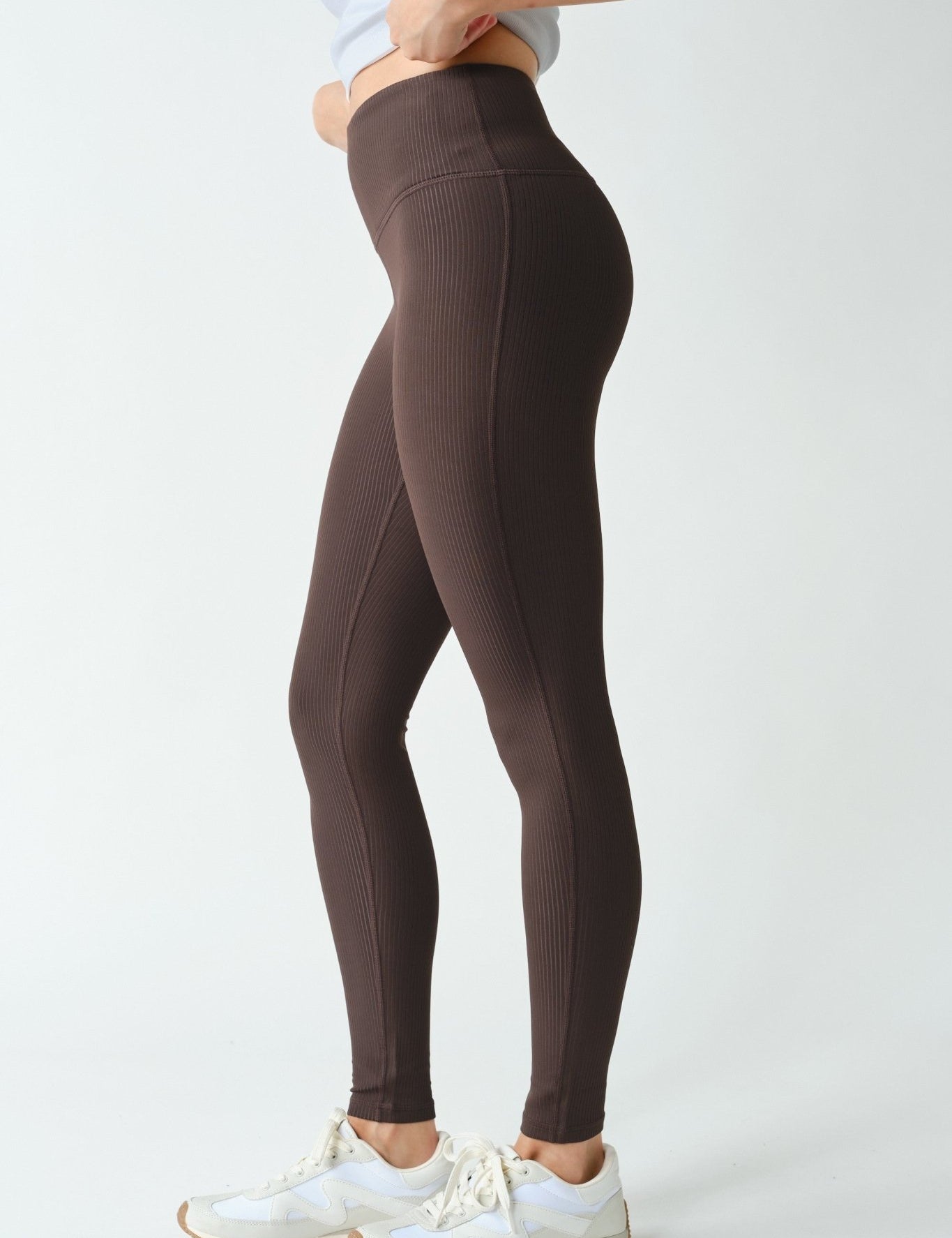 Fine Line Ribbed Jacquard Leggings - Westly