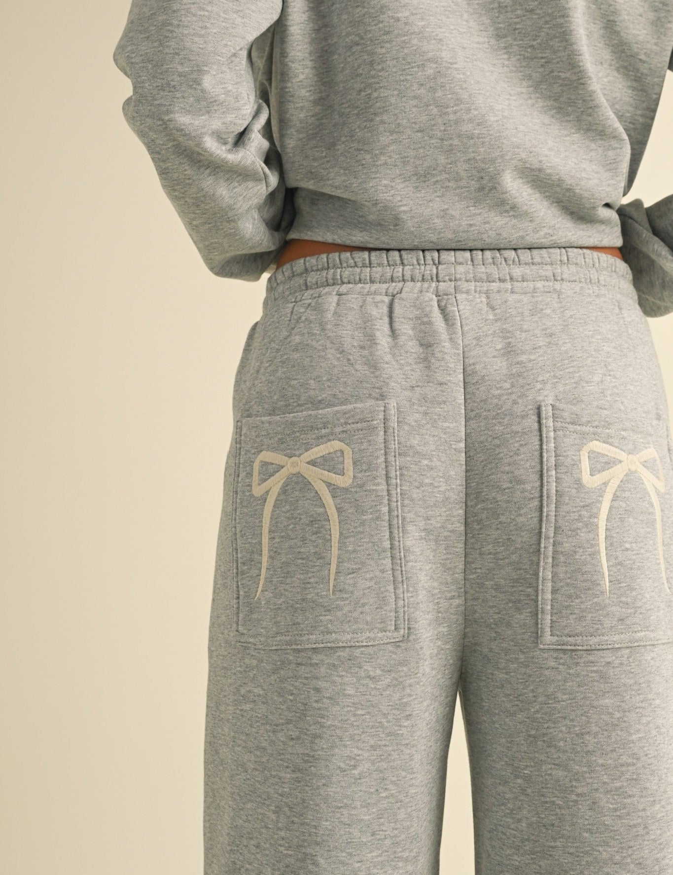 Finishing Touch Bow Pocket Lounge Pants - Westly