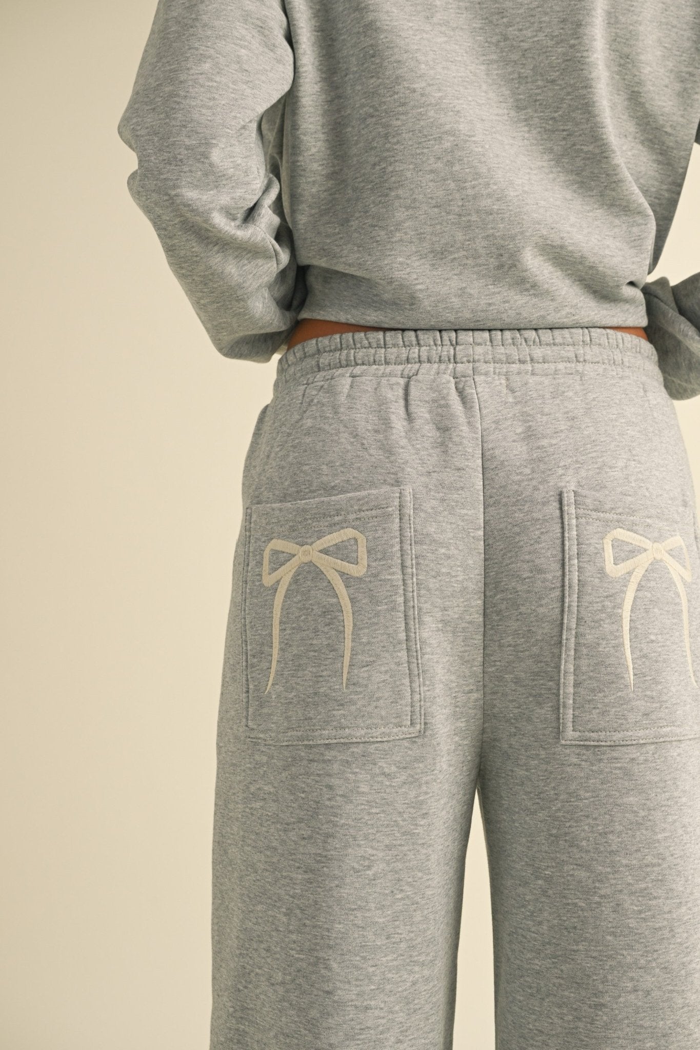Finishing Touch Bow Pocket Lounge Pants - Westly