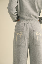 Finishing Touch Bow Pocket Lounge Pants - Westly