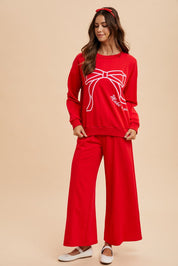 Finishing Touch Bow Pocket Lounge Pants - Westly