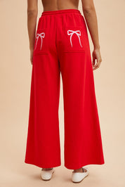 Finishing Touch Bow Pocket Lounge Pants - Westly