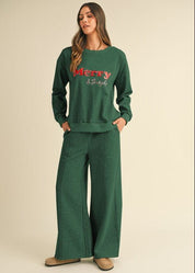 Finishing Touch Bow Pocket Lounge Pants - Westly