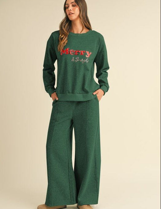 Finishing Touch Bow Pocket Lounge Pants - Westly