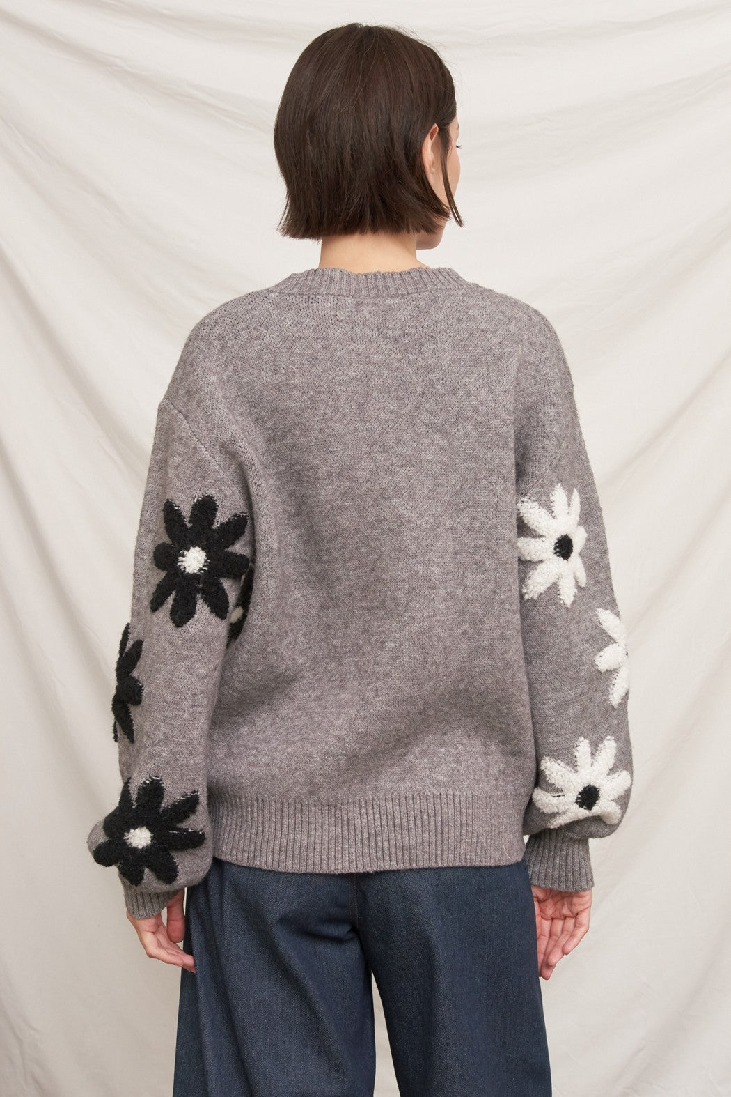 Fiorella Floral Knit Sweater - Westly