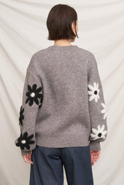Fiorella Floral Knit Sweater - Westly
