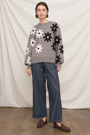 Fiorella Floral Knit Sweater - Westly