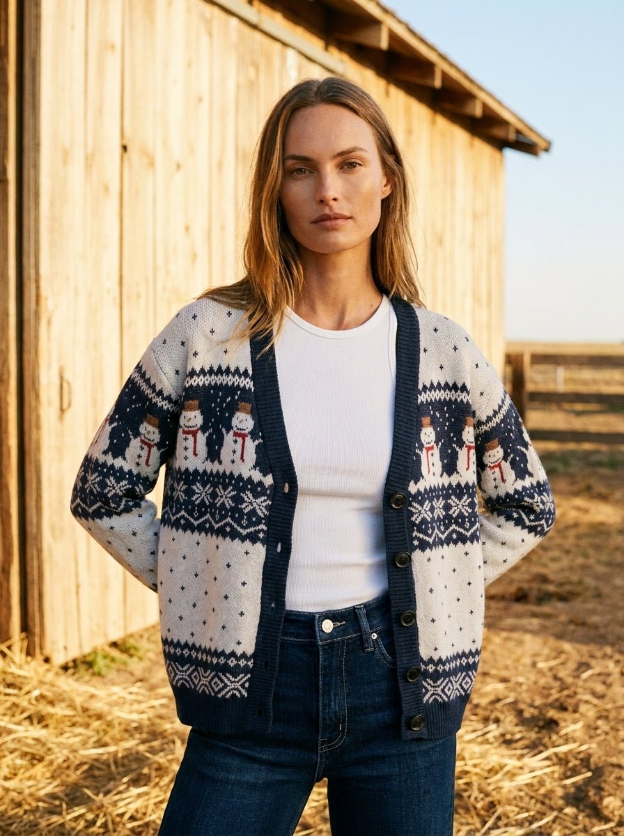 First Snow Fair Isle Cardigan - Westly
