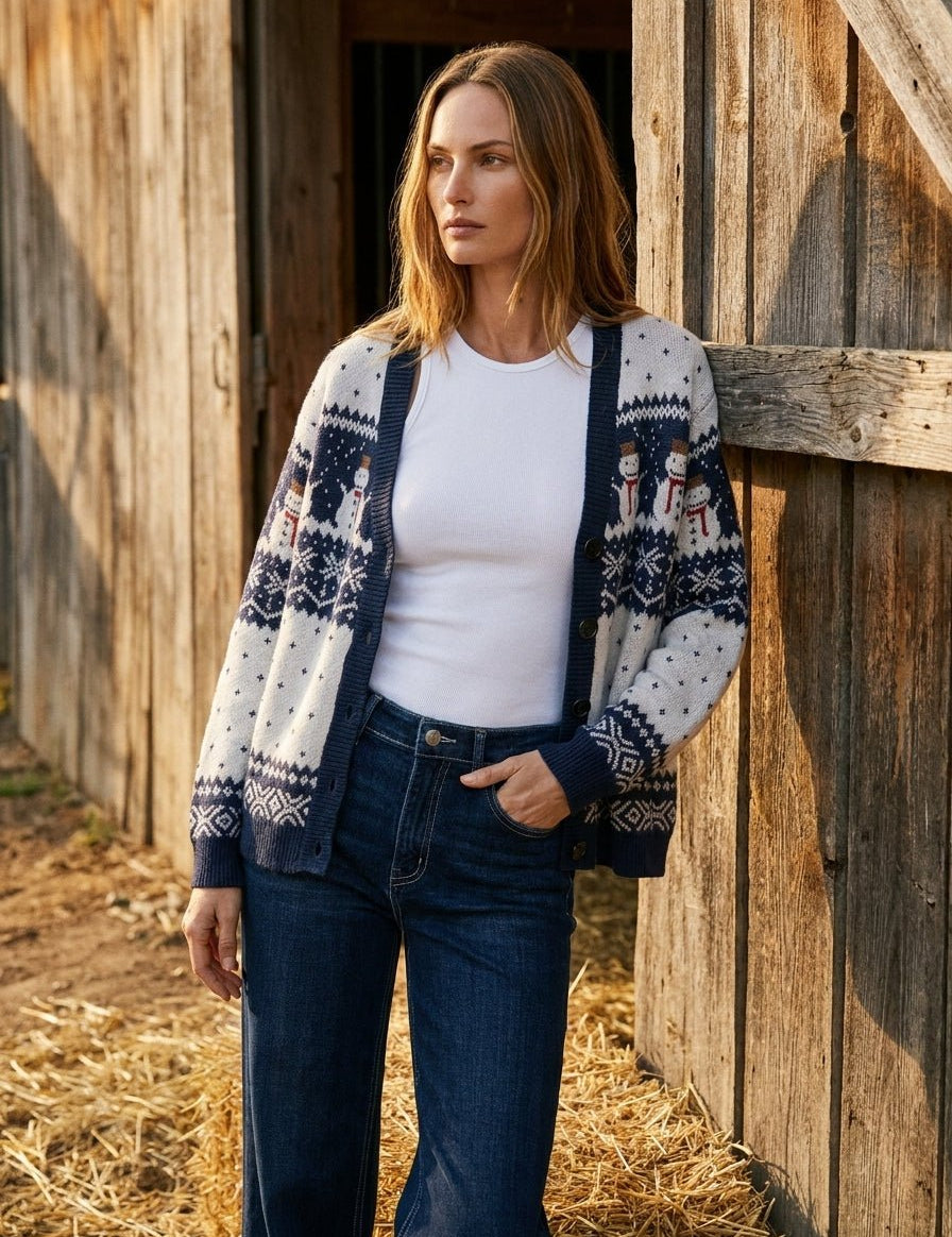 First Snow Fair Isle Cardigan - Westly