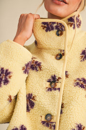Fleur Lodge Floral Sherpa Jacket - Westly