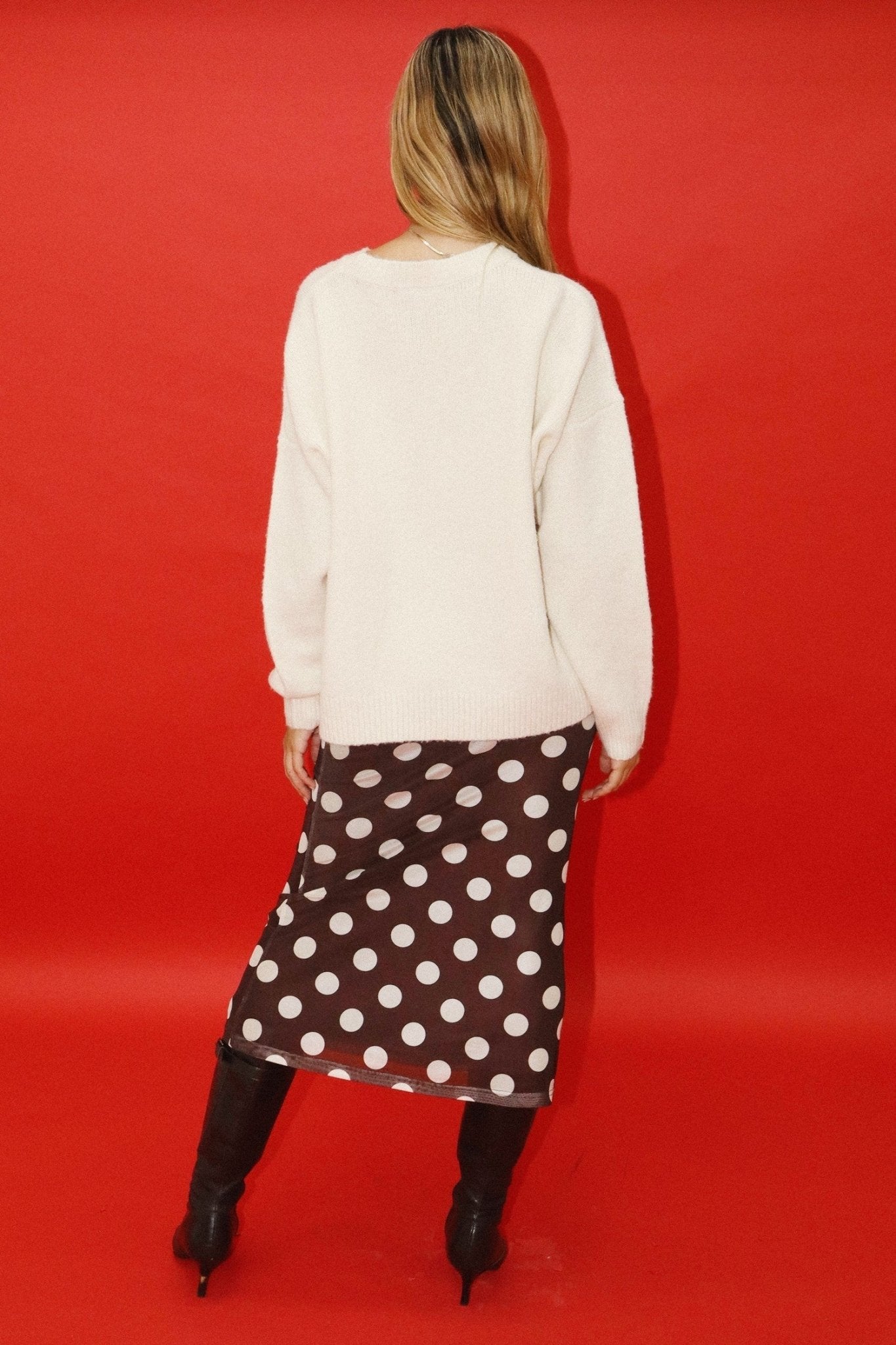 Flight Pattern Duck Knit Sweater - Westly