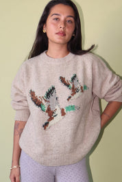 Flight Pattern Duck Knit Sweater - Westly