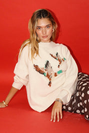 Flight Pattern Duck Knit Sweater - Westly